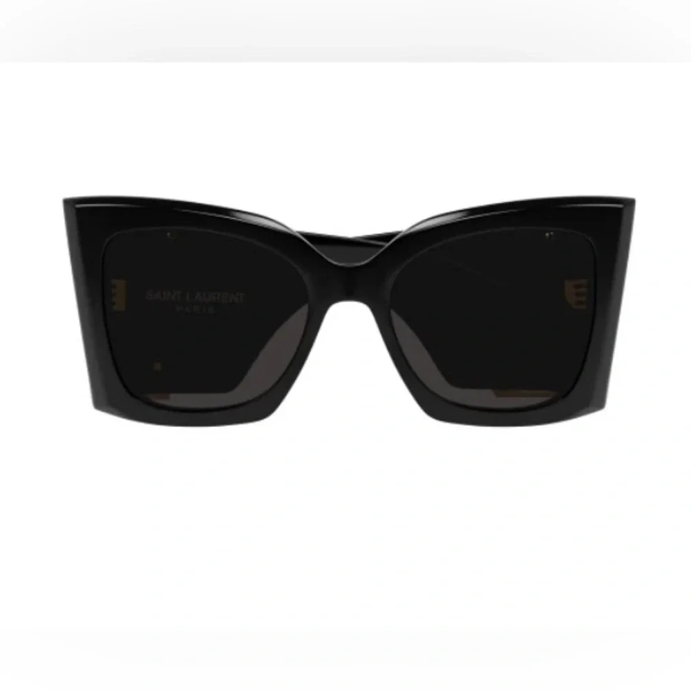 Authentic Saint Laurent SL M119 BLAZE cat eye Sunglasses with gold YSL emblem - Picture 7 of 16